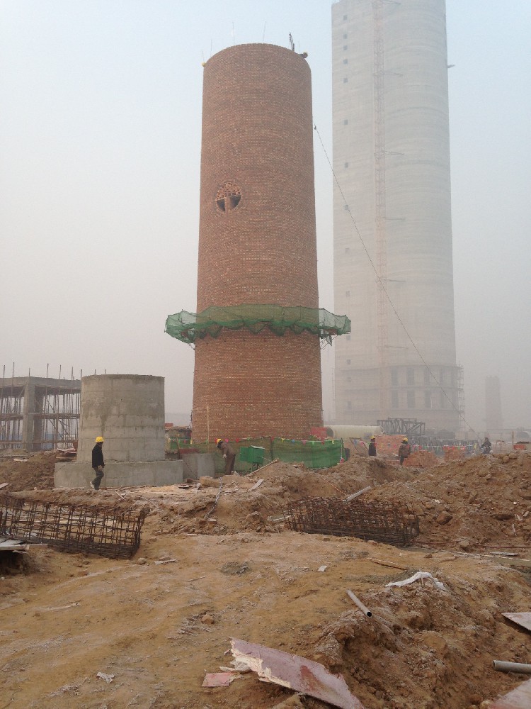 砖烟囱新建